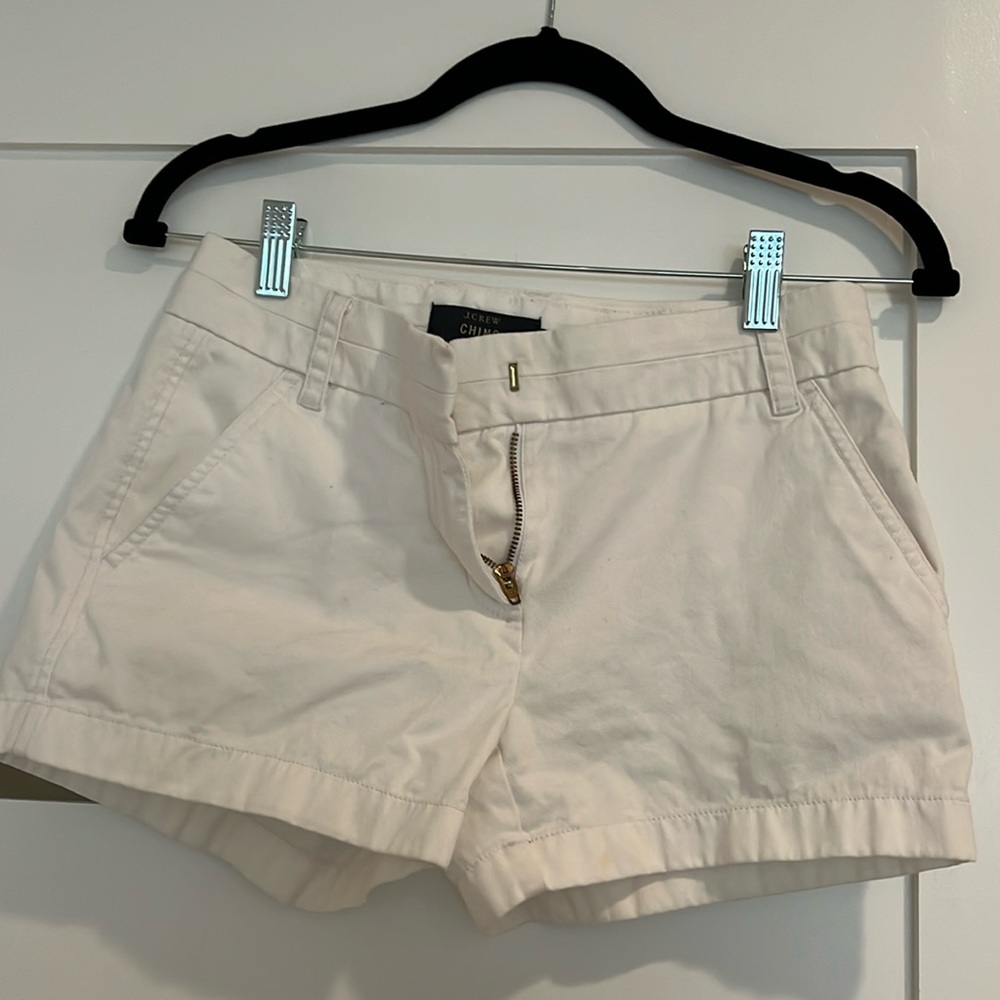 Size 0 jcrew chino shorts